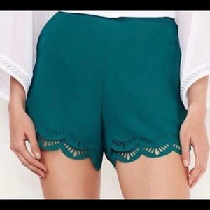 Lauren Conrad scalloped shorts